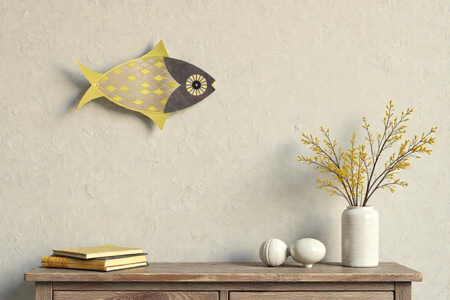 Lucky Fish Fischmaske Gold Umasqu EINZELSTÜCK