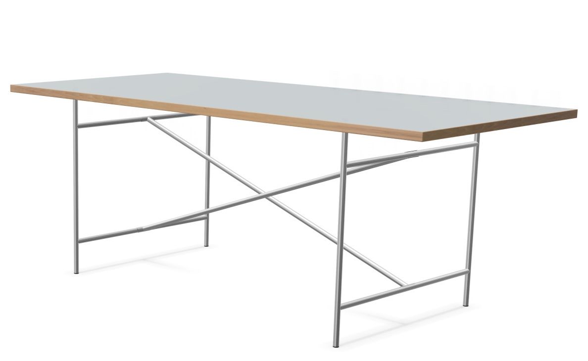 Eiermann 2 ESSTISCH Indoor Komplett LINOLEUM FORBO ASH / EICHEKANTE Richard Lampert EINZELSTÜCK