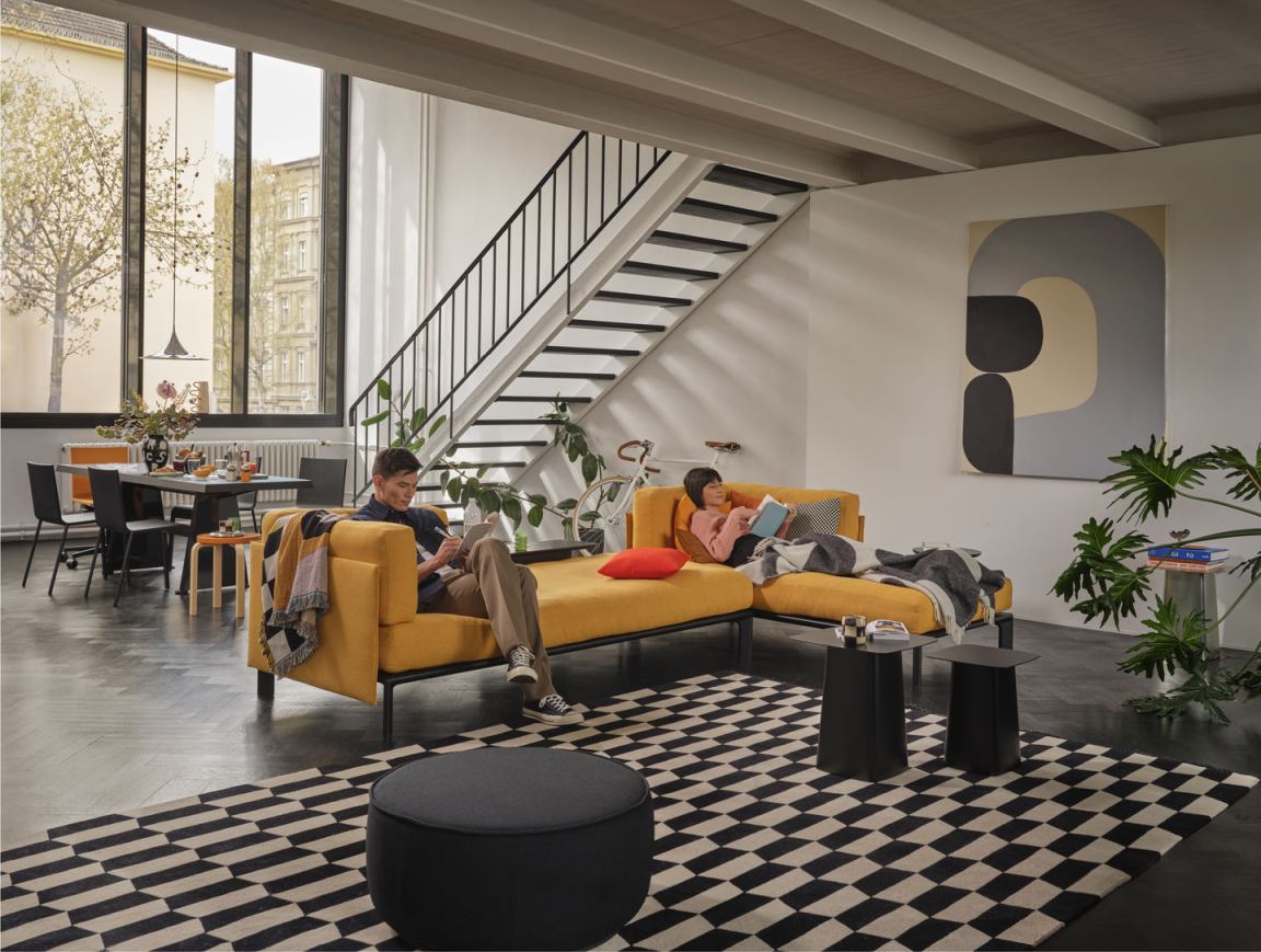 Anagram Rückenkissen / Seitenkissen B x 110 cm Vitra