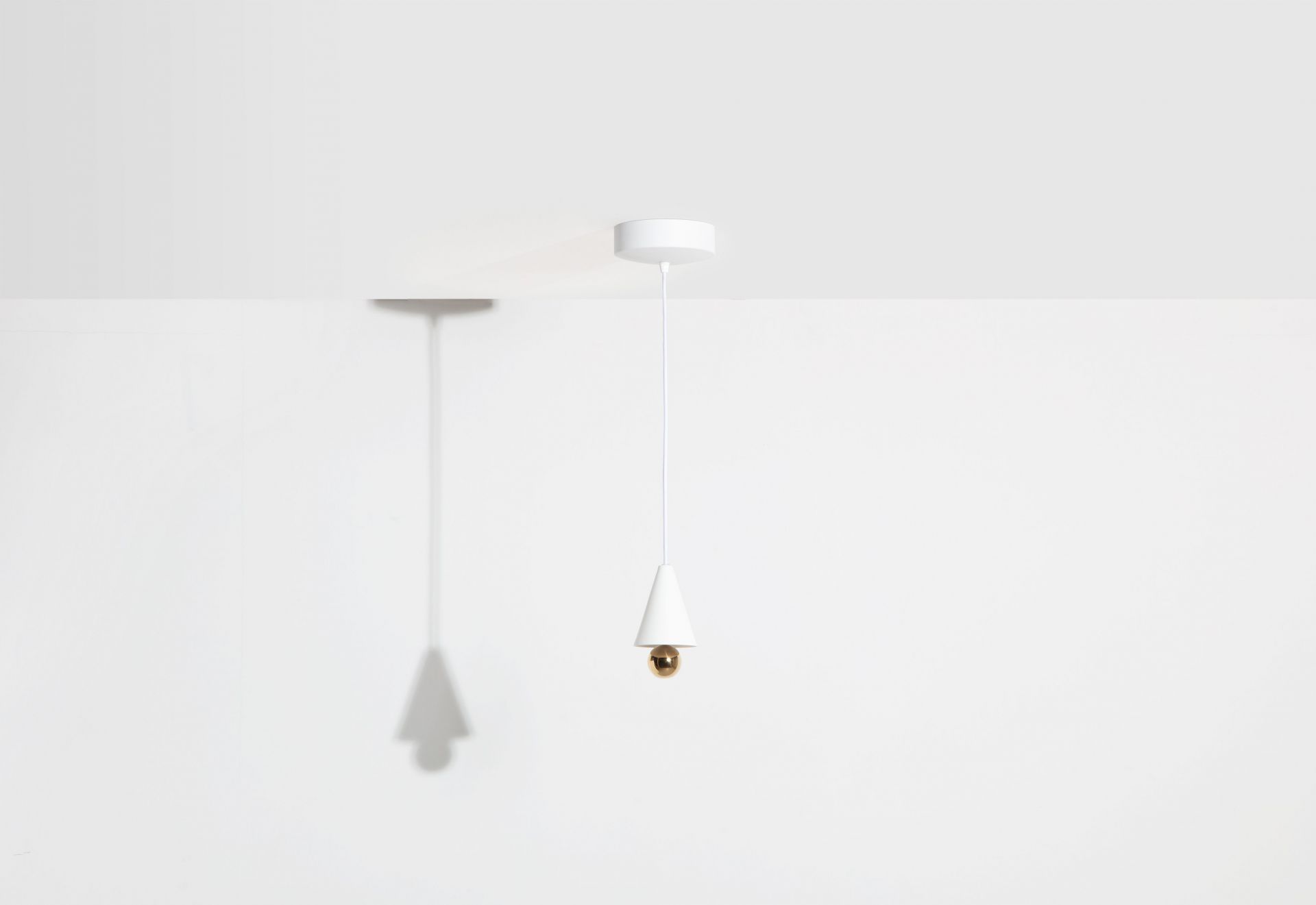 Cherry Pendant light Pendelleuchte XS Petite Friture Weiß