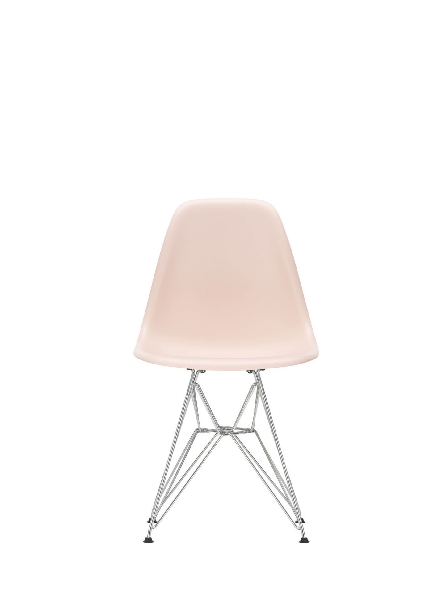 Eames Plastic Side Chair DSR Stuhl Vitra Schwarz-Granit grau