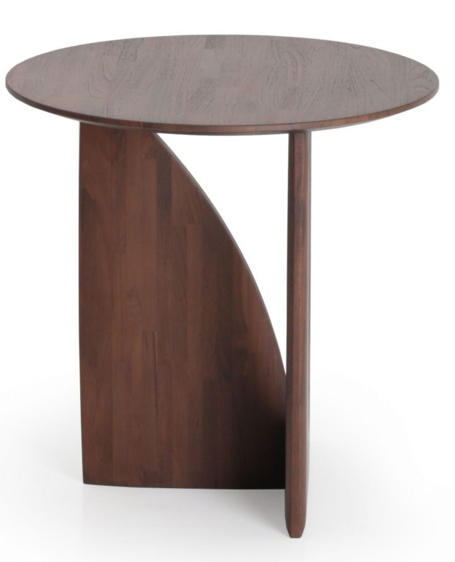 Geometric Beistelltisch Teak Ethnicraft