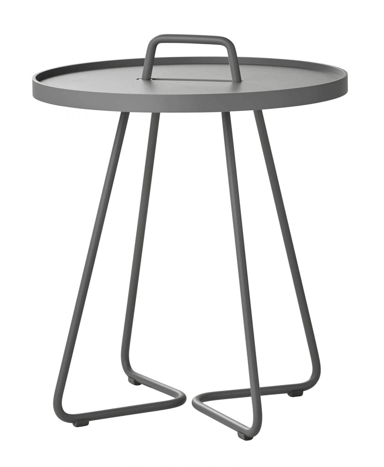 On-The-Move Outdoor Beistelltisch klein hellgrau  Cane-Line
