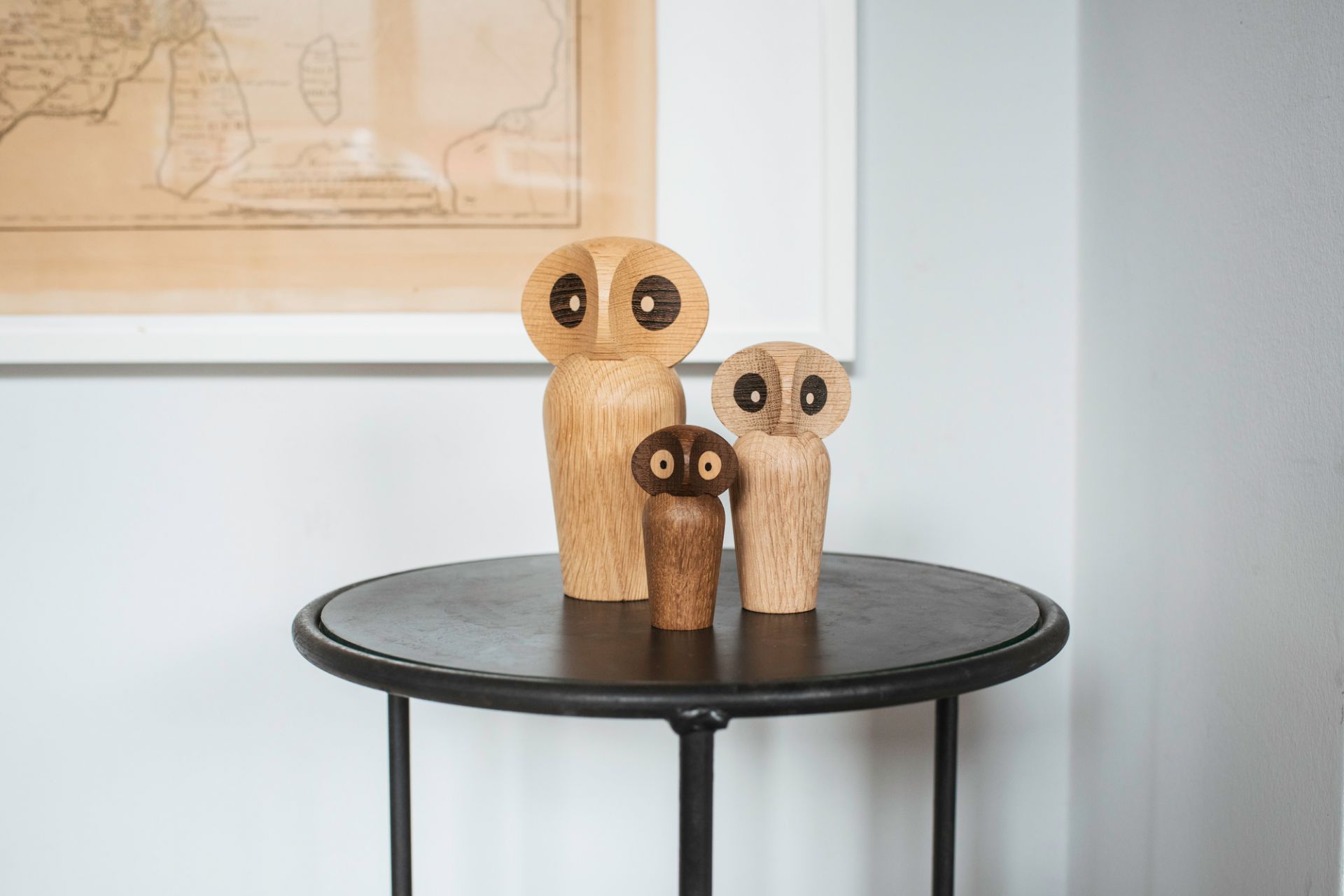 Owl Eule Holzfigur Architectmade EINZELSTÜCK