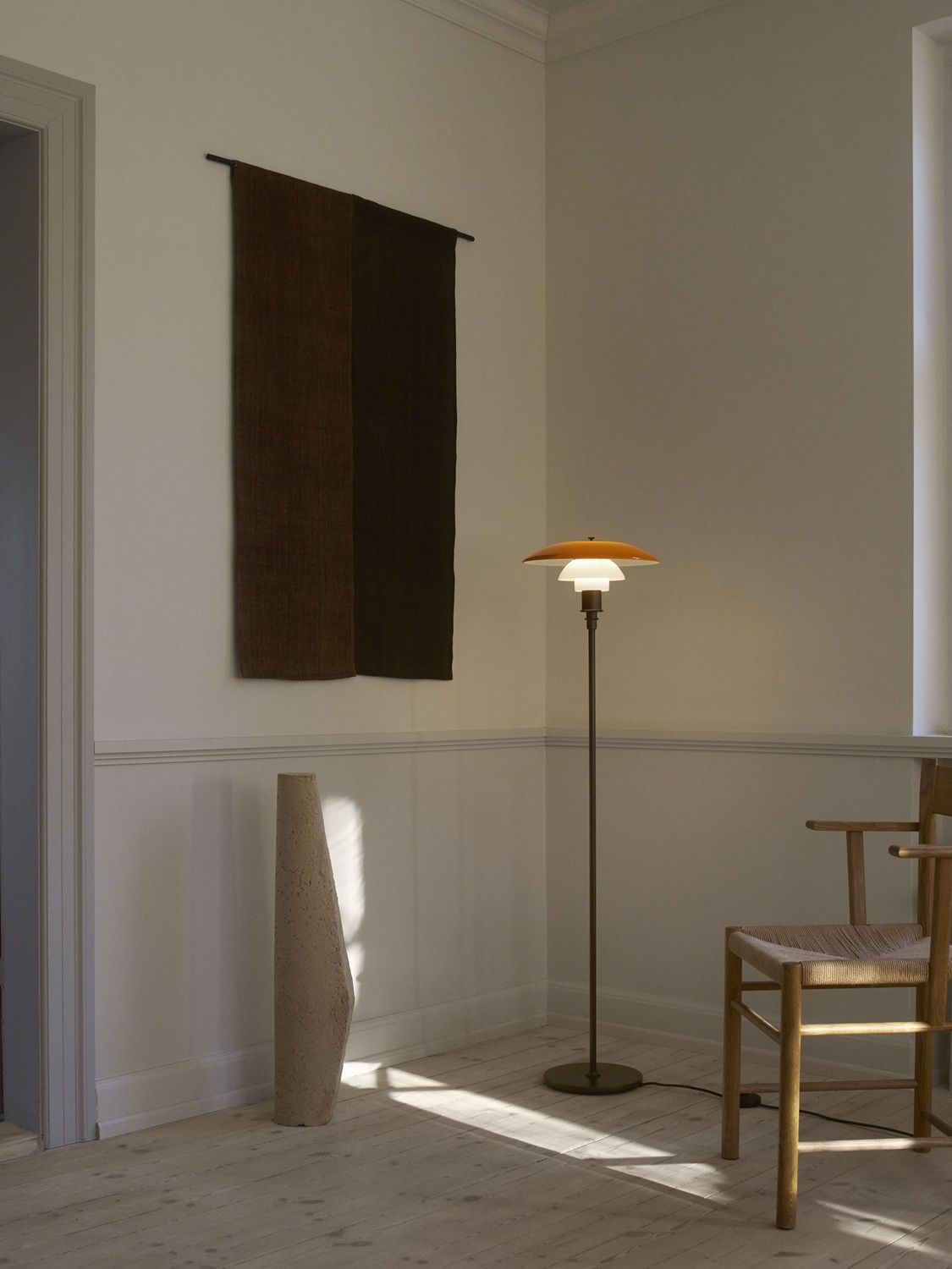 PH 3½-2½ Floor lamp Stehleuchte Amber CENTENARY EDITION Louis Poulsen