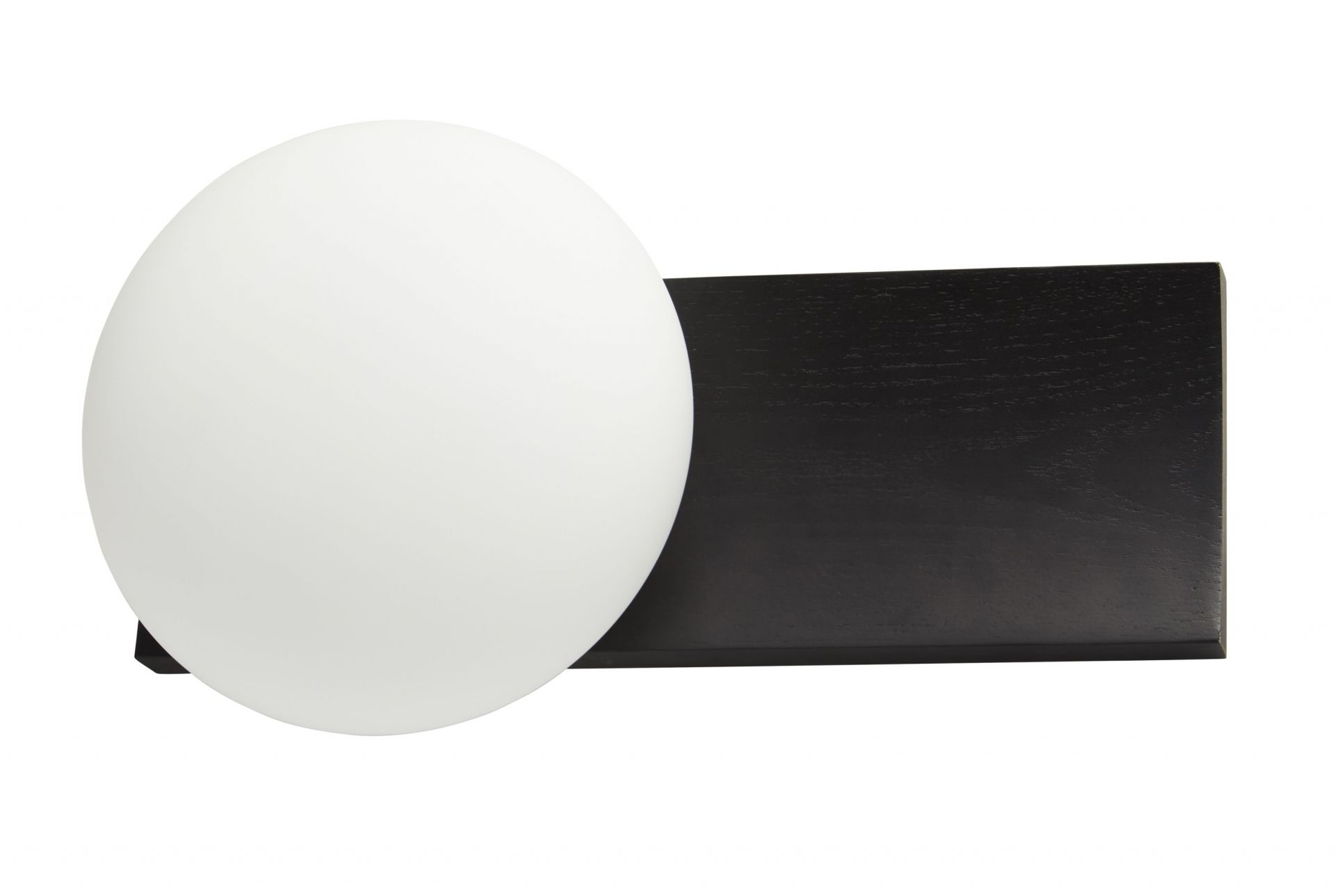 Dew Tisch und Wandleuchte Esche schwarz lackiert Woud