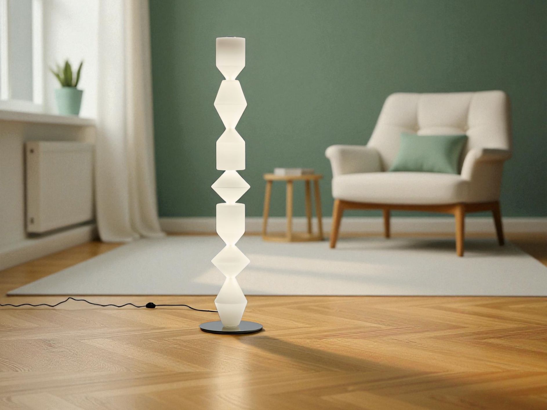 Costantina Opal Stehleuchte Mogg