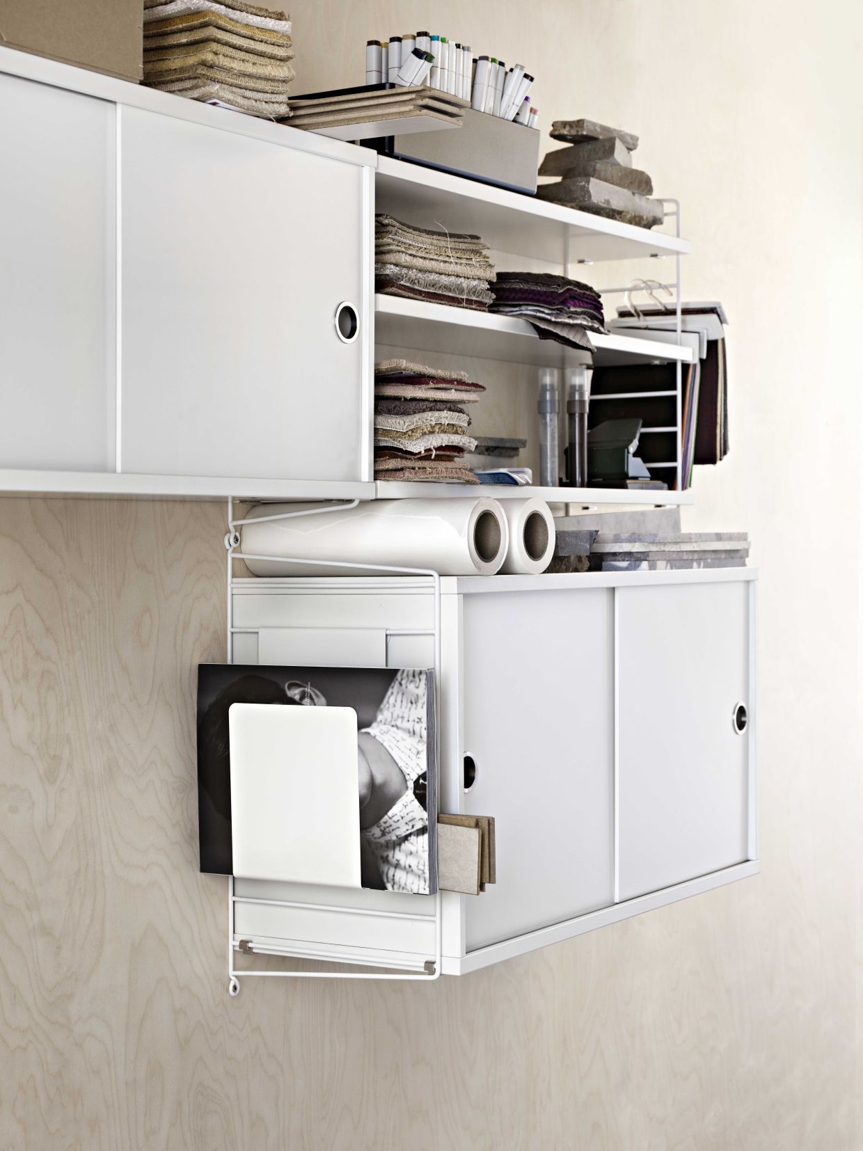 Einzelteil Wandleiter H 50 cm String Furniture