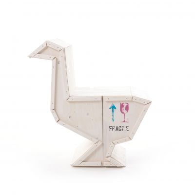 Sending Animals 2.0 Goose Schrank weiss Seletti