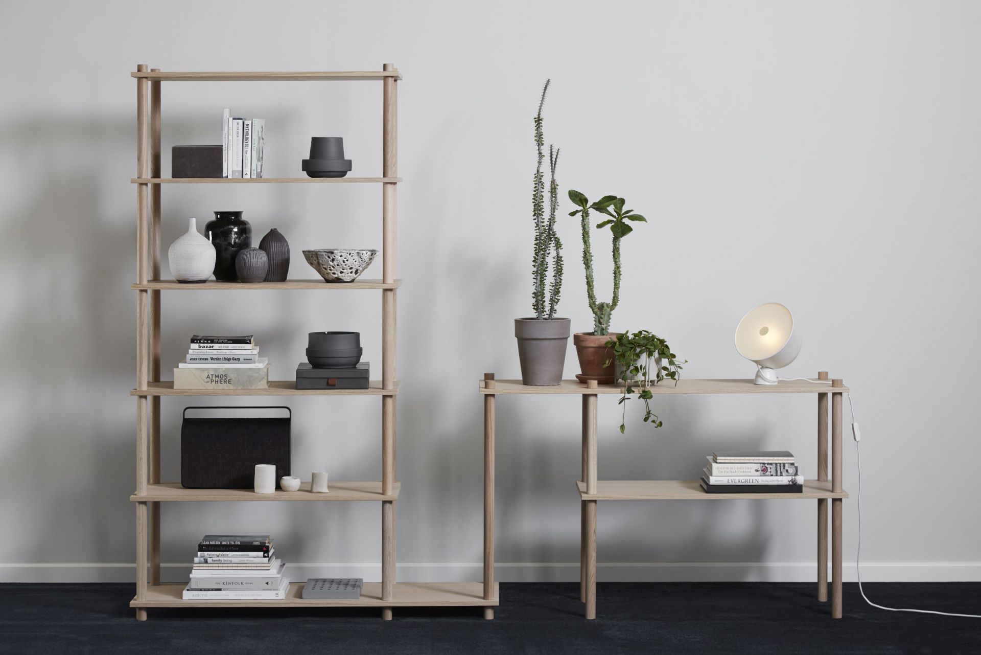 Elevate Shelving System 5 Regal Woud