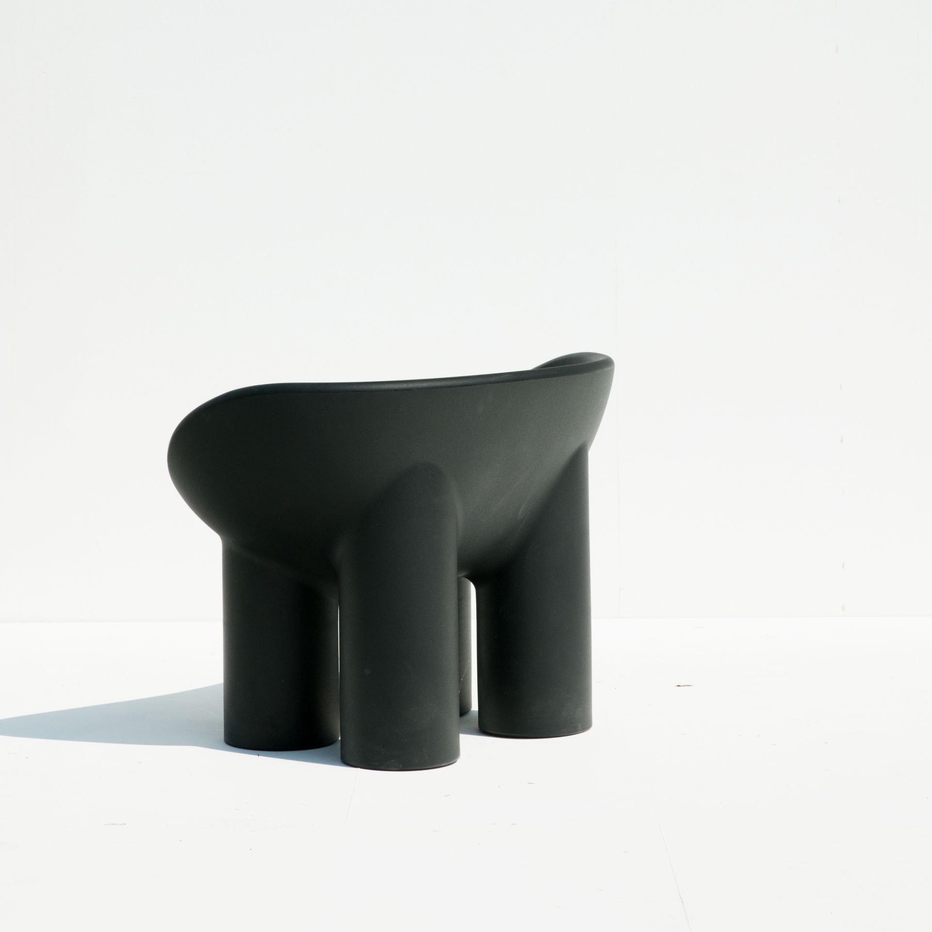 Roly Poly Sessel Driade Charcoal