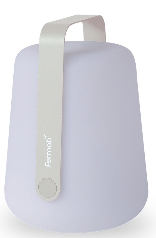 Balad 2 Tischleuchte H 25 cm Fermob Lehmgrau