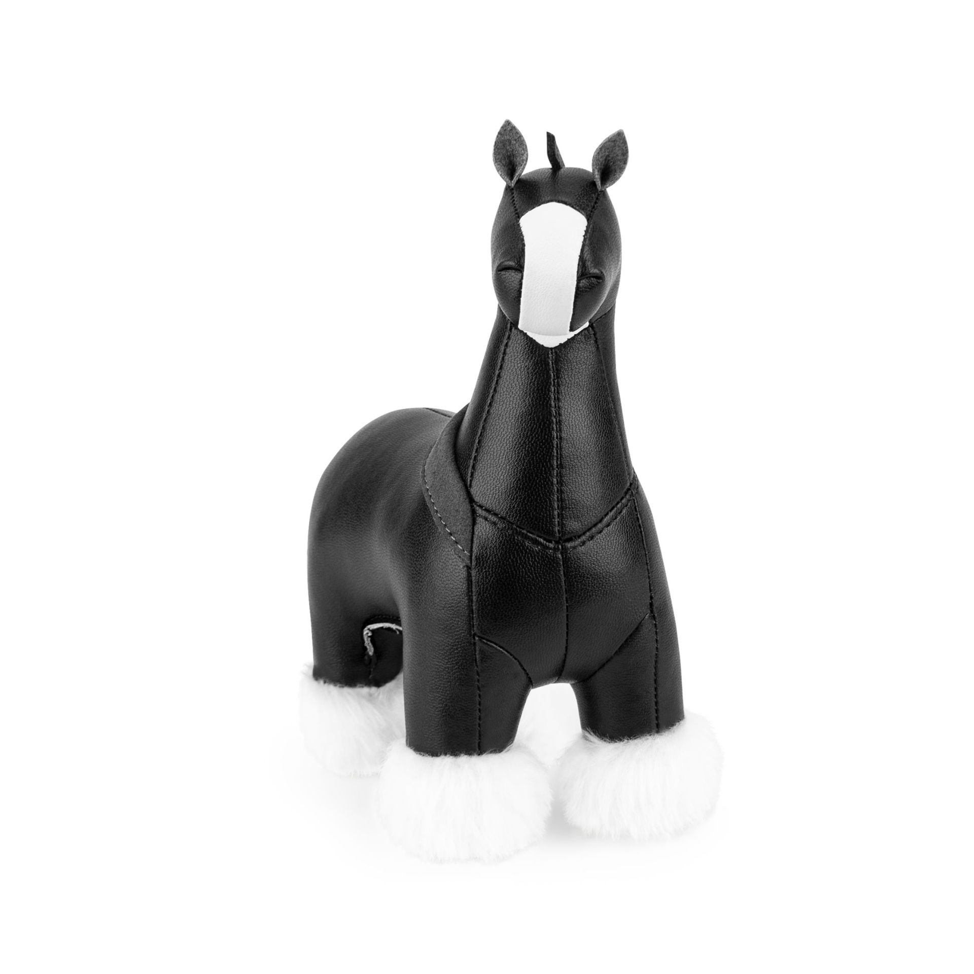 Briefbeschwerer Pferd Shire schwarz/dunkelgrau Züny