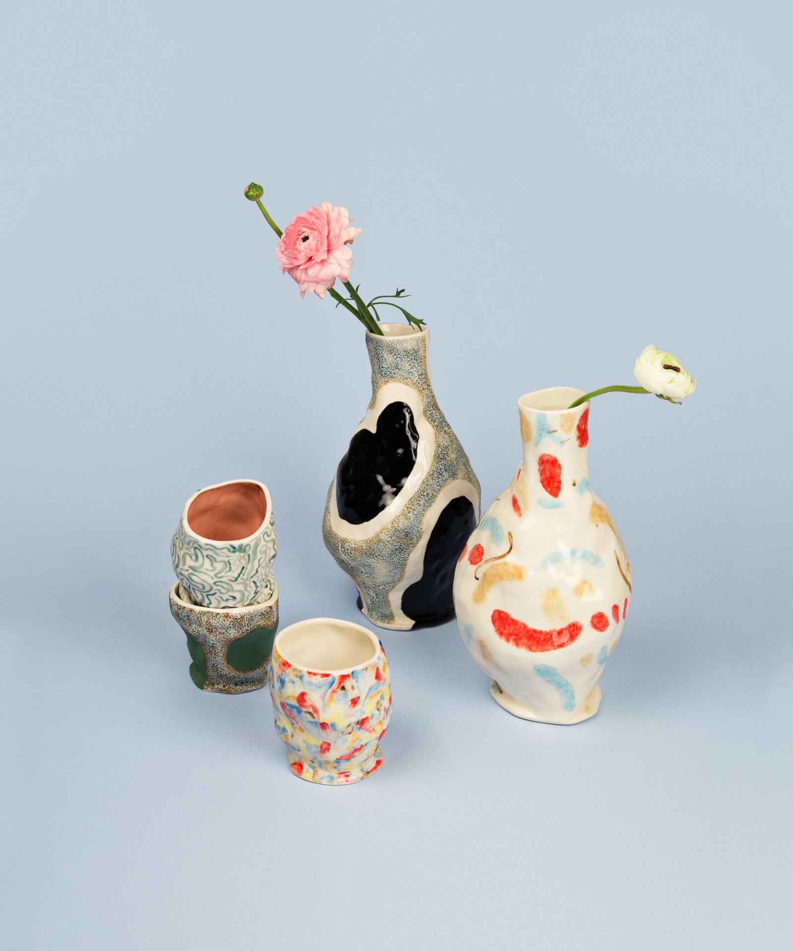 Jessica Hans Vase Hay EINZELSTÜCK