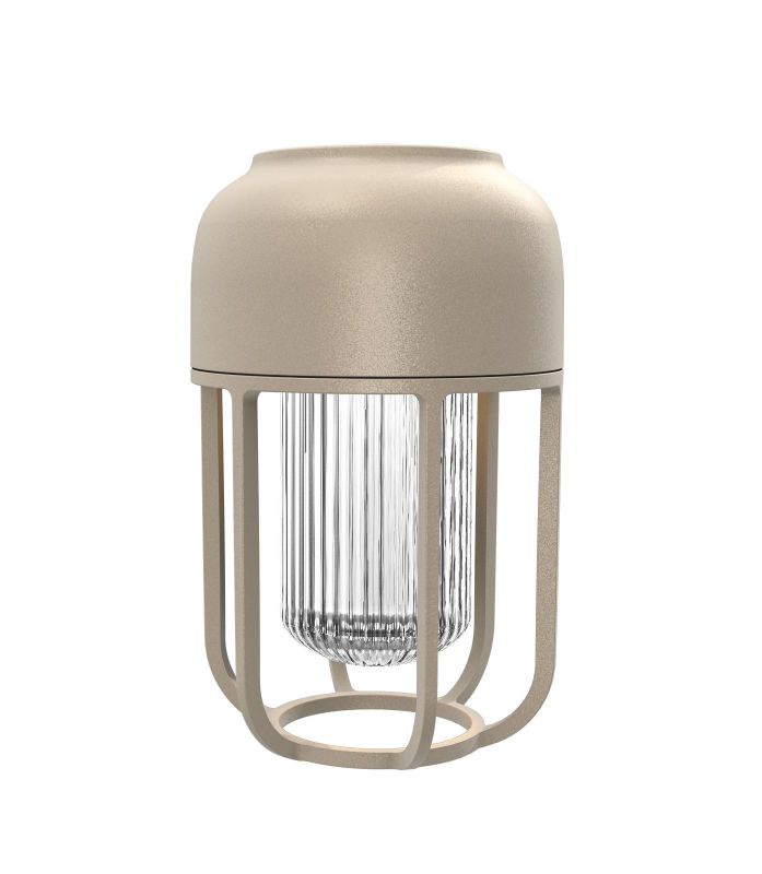 LIGHT No.1 Solar-powered lamp Indoor/Outdoor Akkuleuchte Houe Beige