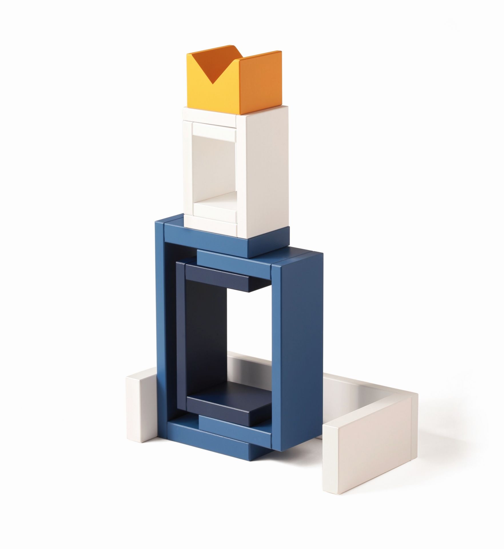 Bauhaus Corus Bunt Steckspiel Naef Spiele AG EINZELSTÜCK