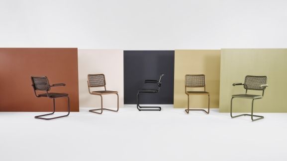 S 64 V Stahlrohr Klassiker Freischwinger Thonet