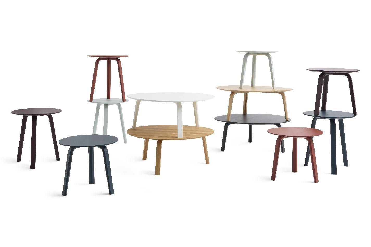 Bella Coffee Table Beistelltisch Ø 80 x H 32 cm Hay