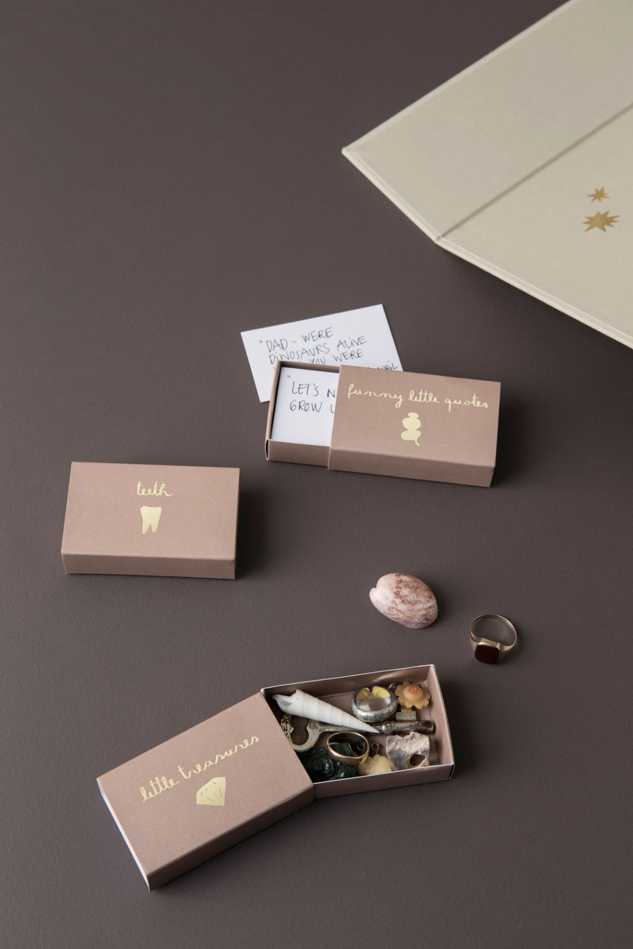 "The Beginning of my life" Erinnerungsbox Ferm Living