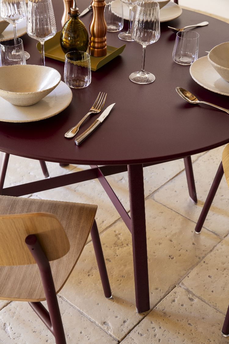 Studie Chair Stuhl aus Eichenholz Indoor Fermob