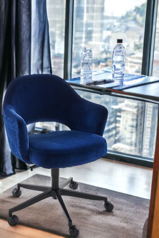 Saarinen Relax Konferenzstuhl 5-Stern Drehfuß mit Armlehne Knoll Interntional