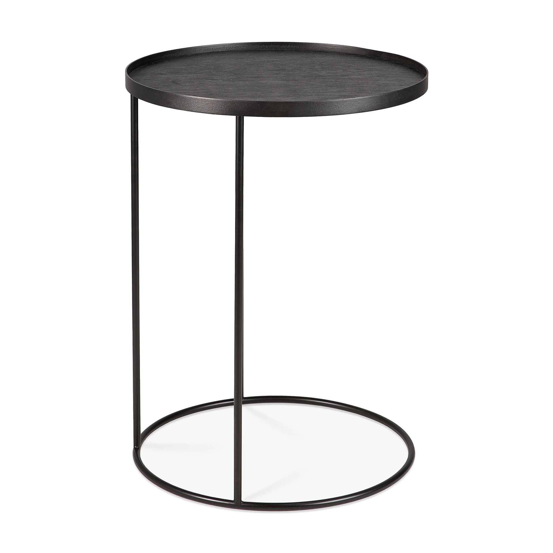 Beistelltisch Holz lackiert Schwarz Ethnicraft
