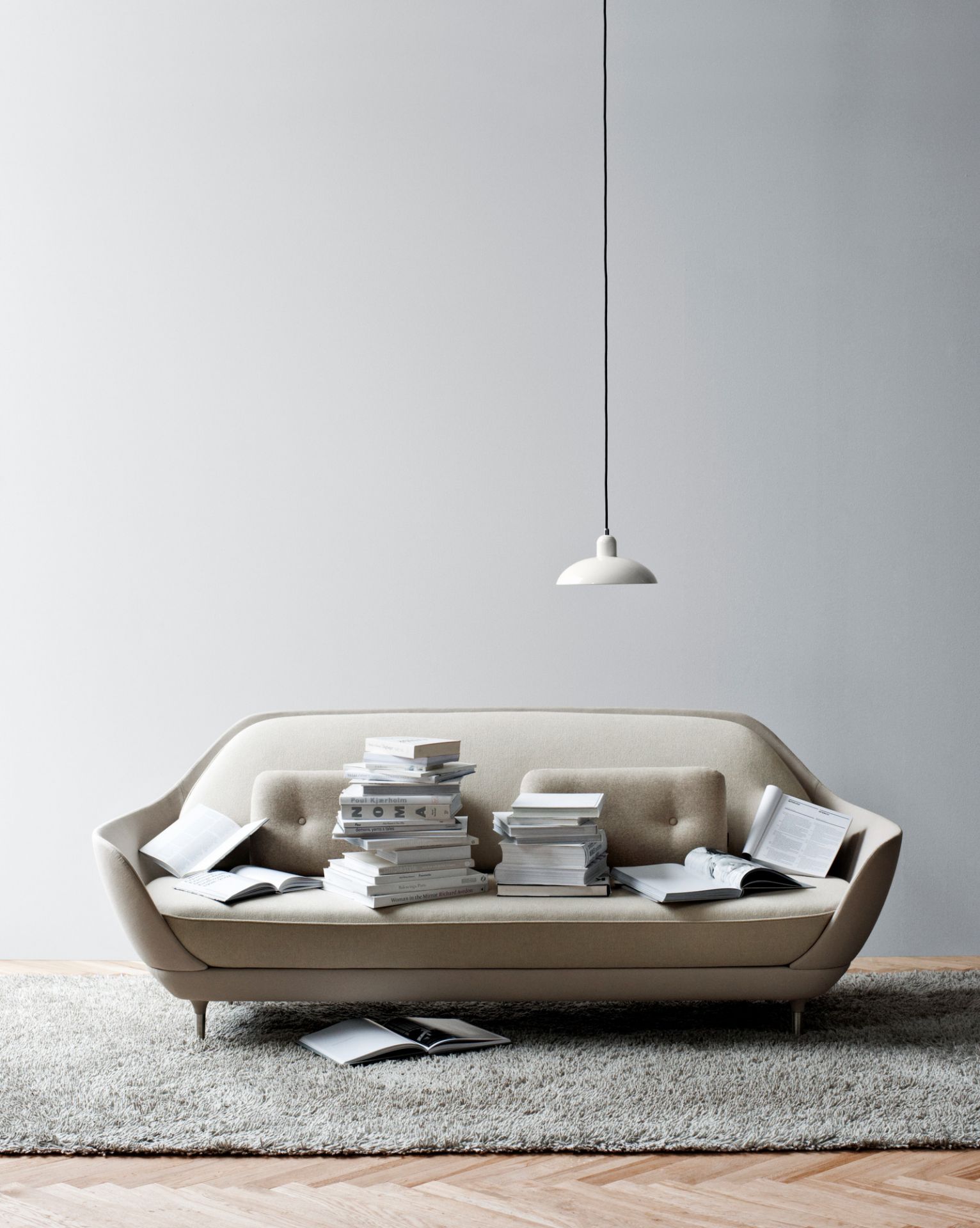 6631 P Pendelleuchte SCHWARZ MATT KAISER idell Fritz Hansen EINZELSTÜCK