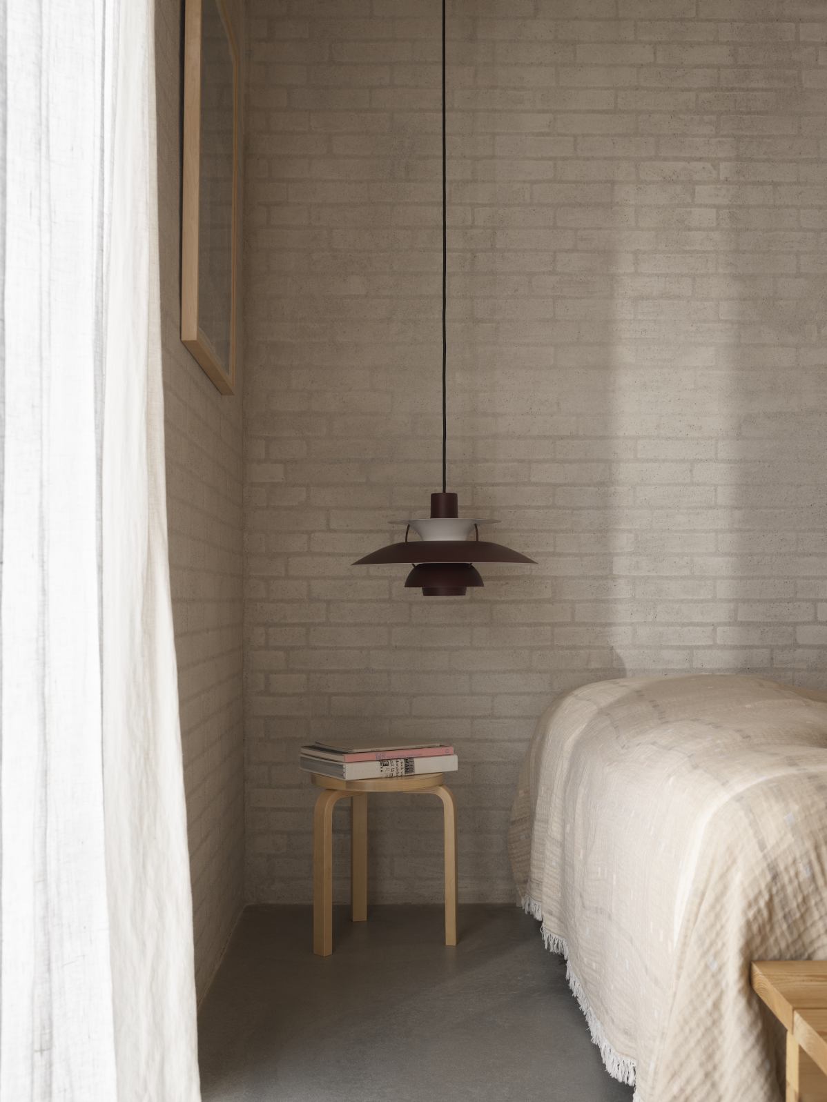 PH 5 Monochrome Pendelleuchte Louis Poulsen Pale Blush