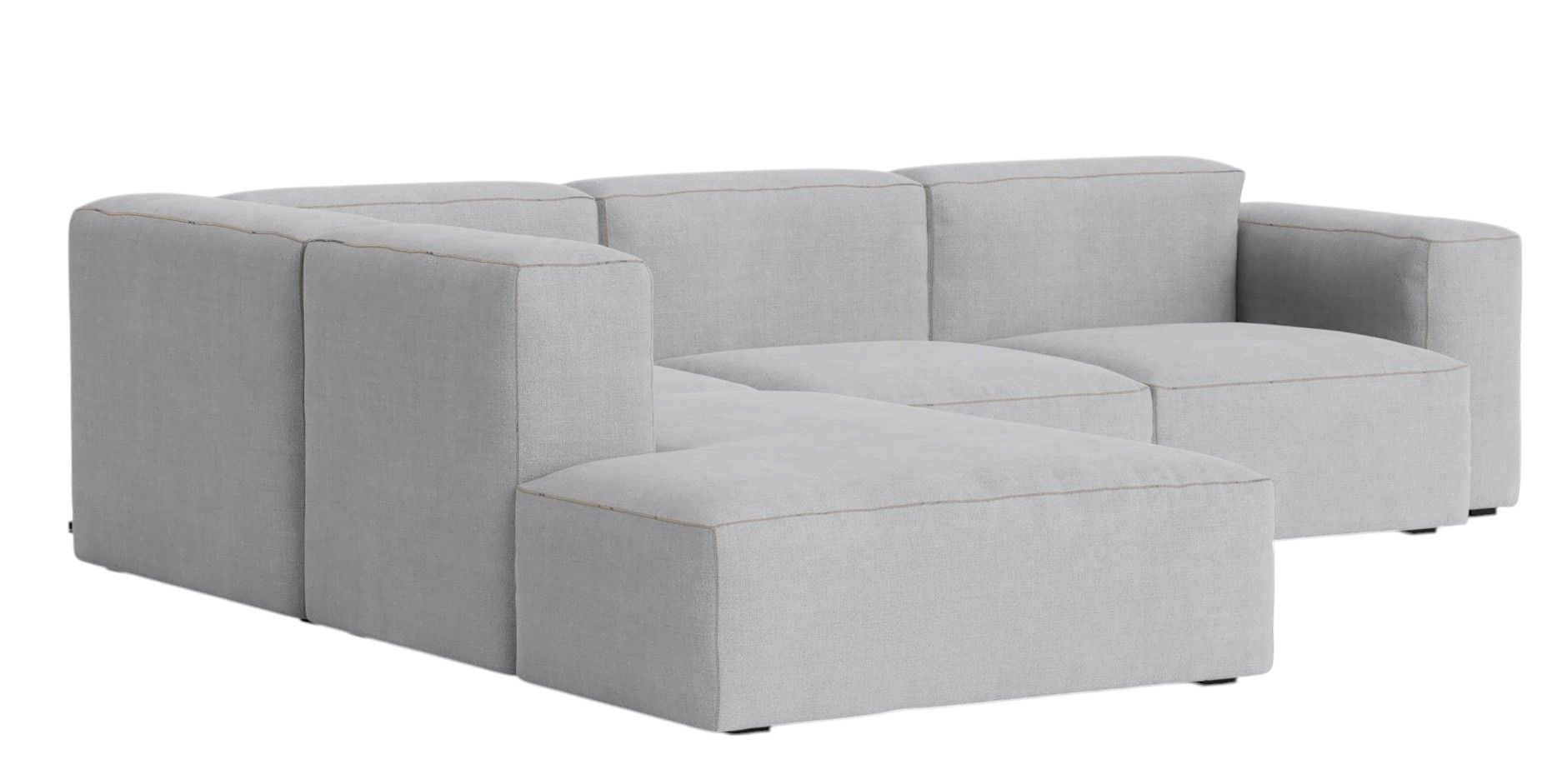 Mags Soft Sofa Corner Combination 2 low Armrest links Hay