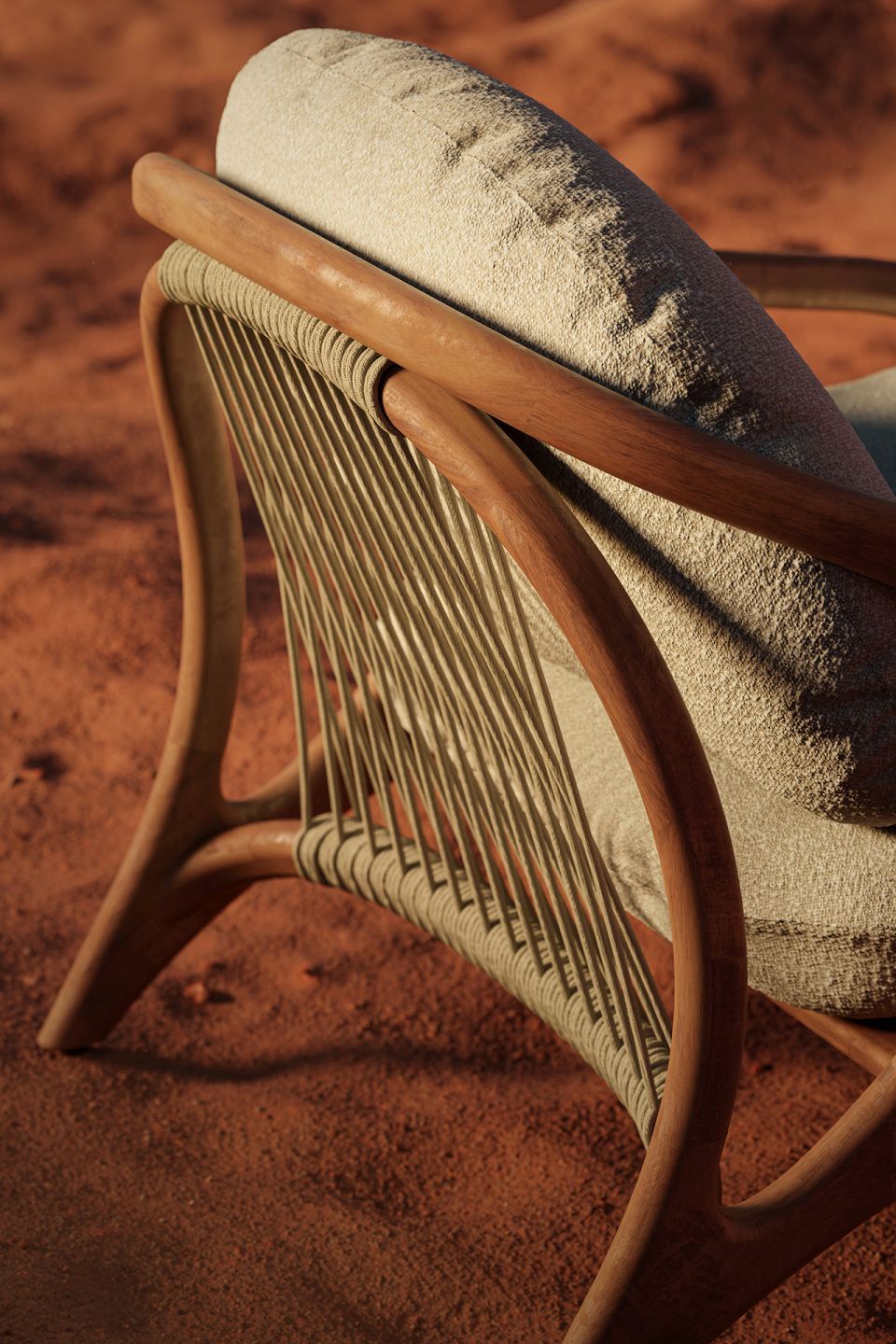 Vime Loungesessel Outdoor Morpho