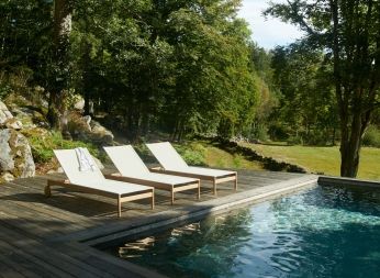 Pelagus Sunbed Sonnenliege Outdoor Skagerak by Fritz Hansen