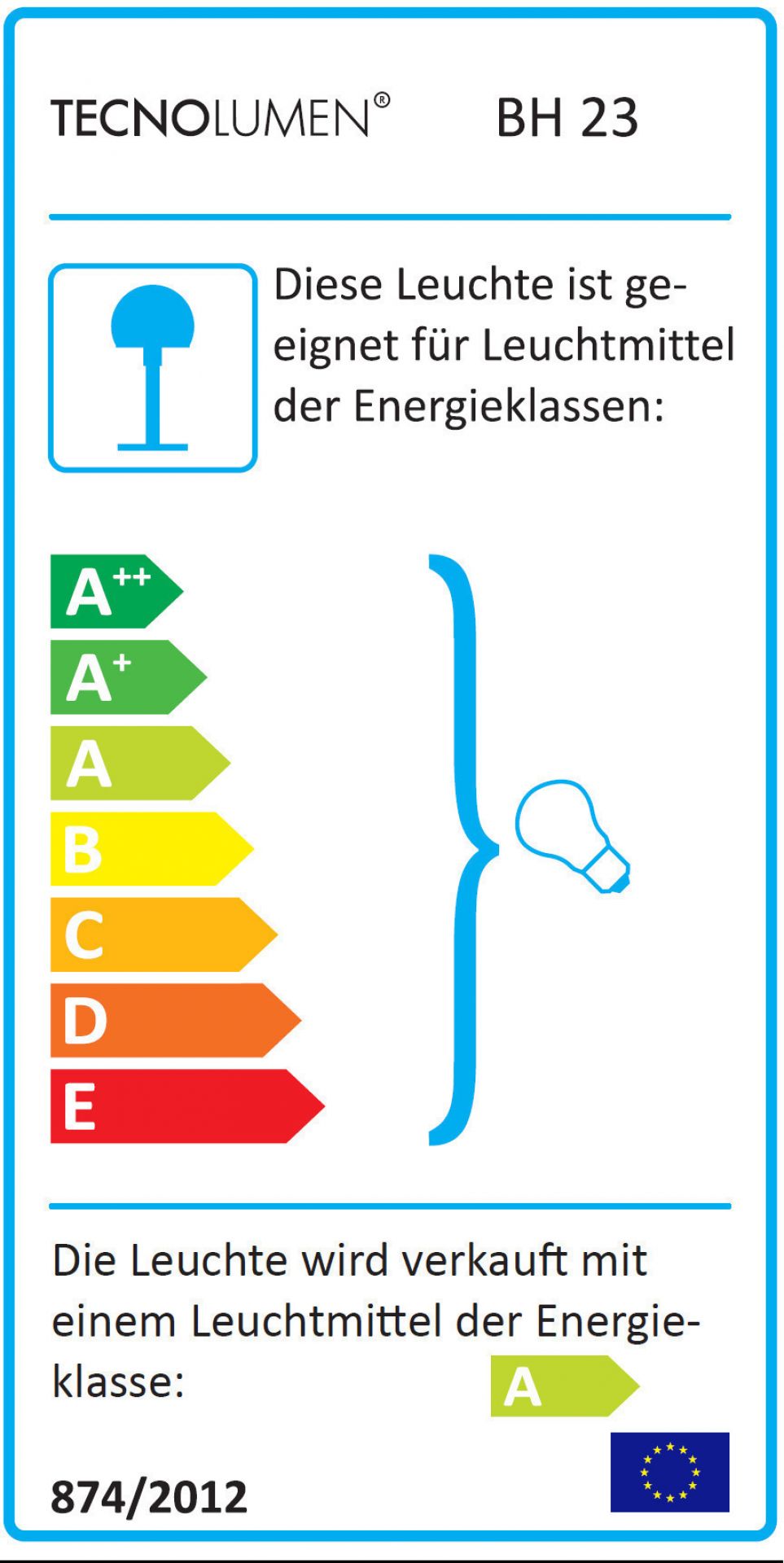 Bauhaus BH 23 Stehleuchte mit Gegengewicht Tecnolumen