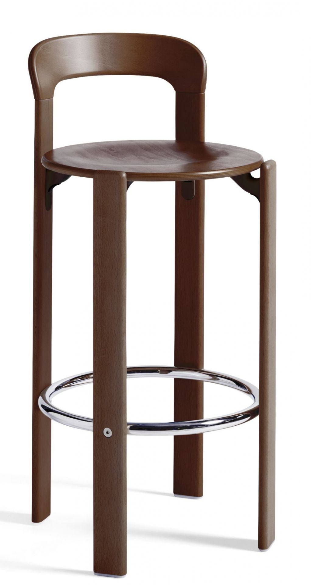 Rey Barstool Barhocker Umber braun H97cm Hay