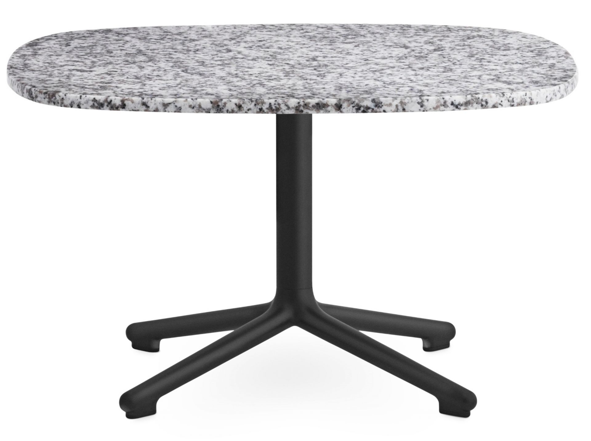 Era Table Beistelltisch Normann Copenhagen-schwarz-Aluminium