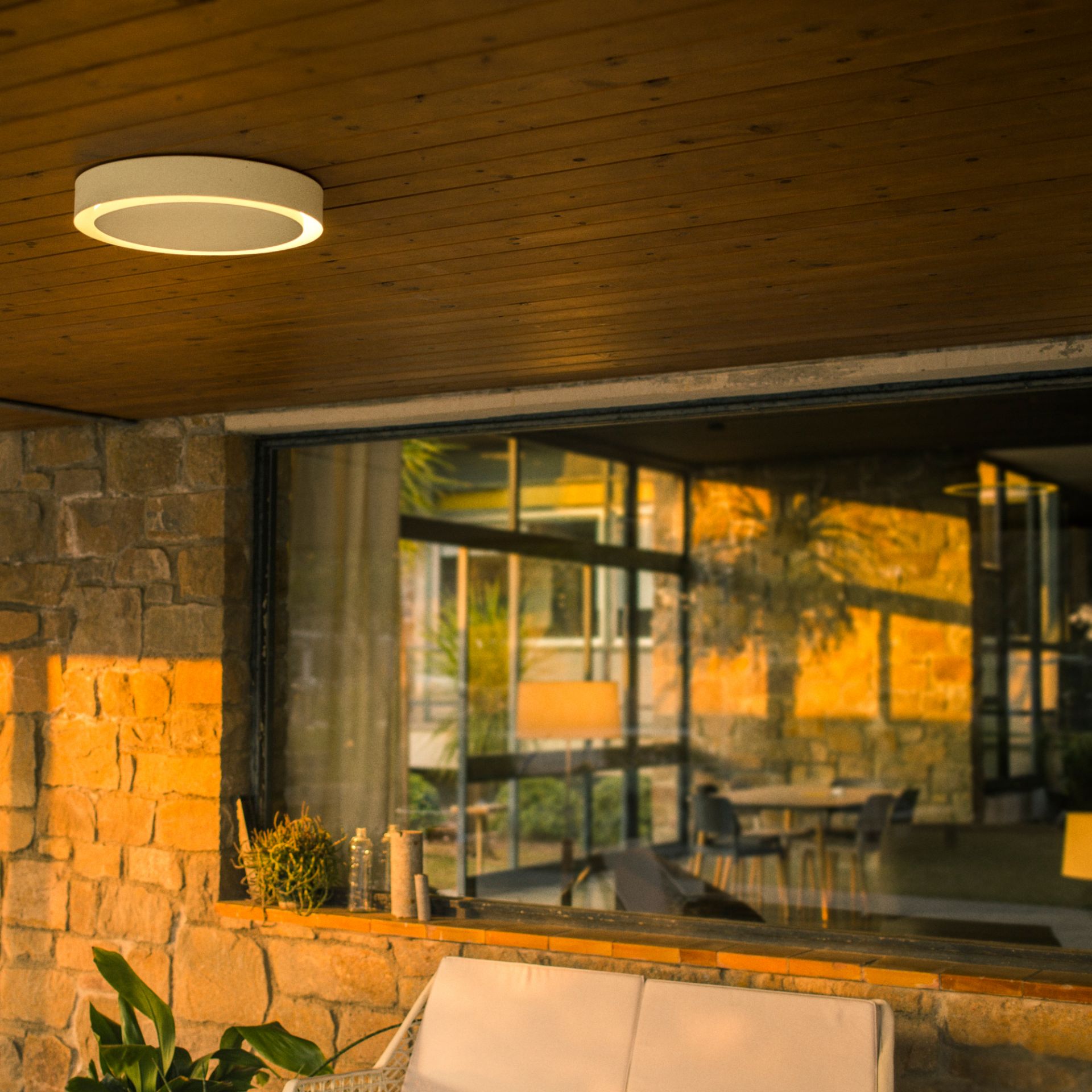 Amigo Outdoor LED Deckenleuchte Santa & Cole