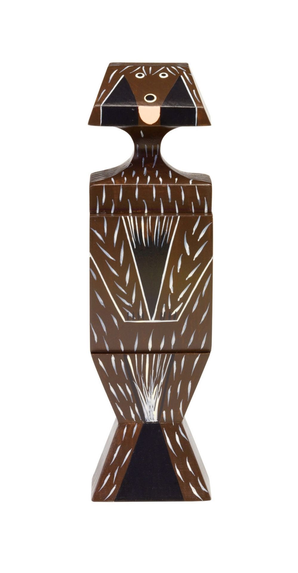Wooden Dolls Katze / Hund Holzfigur Vitra