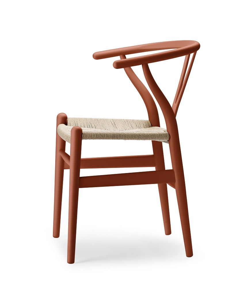 CH24 Wishbone Chair Stuhl Ilse Crawford Farben Carl Hansen & Søn Terrakotta
