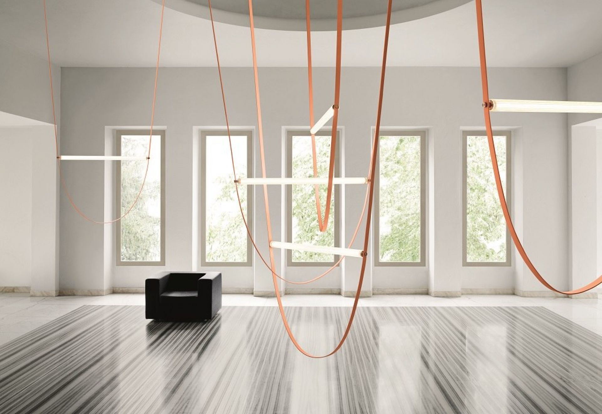 Wireline Suspension Pendelleuchte Flos