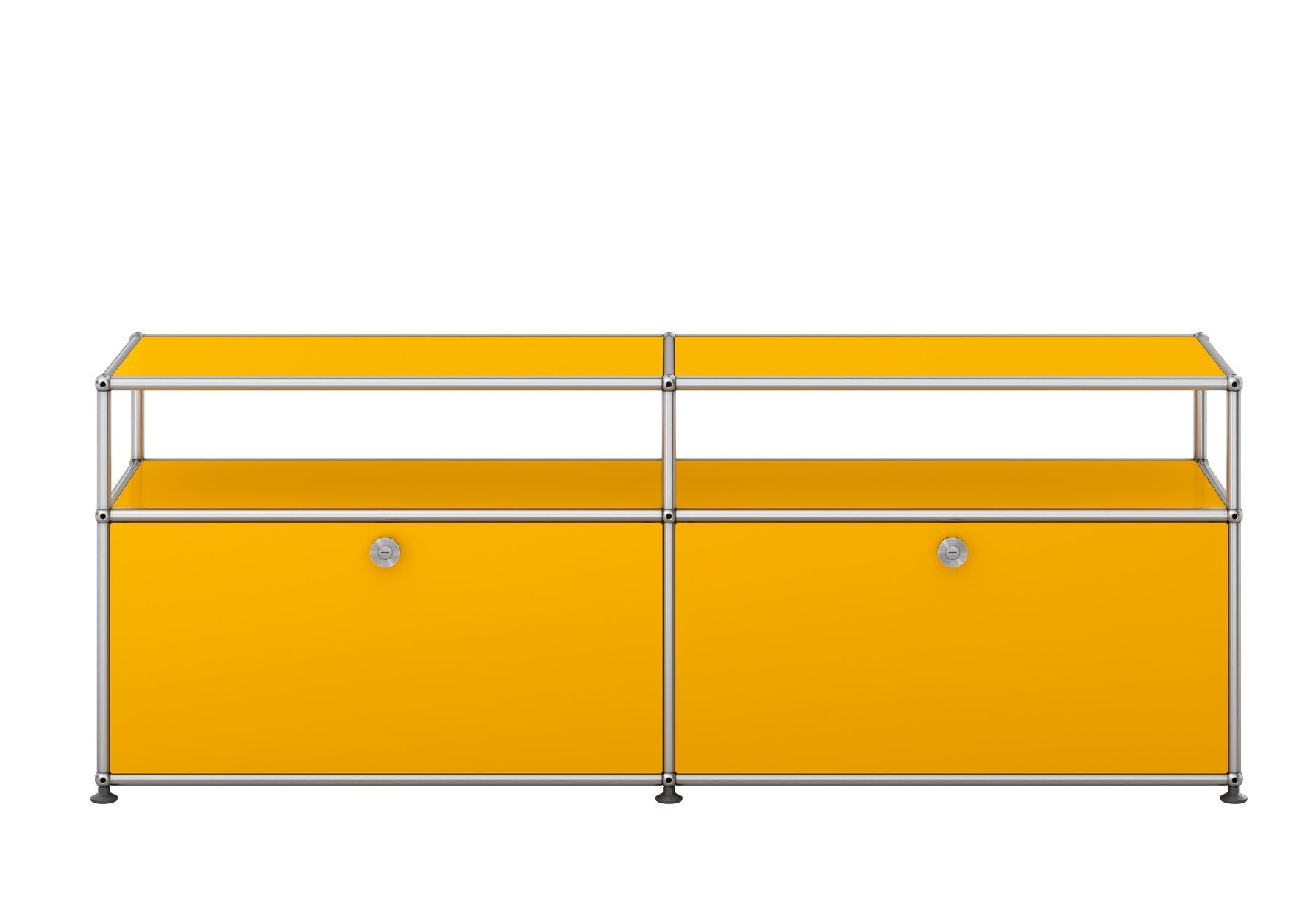 USM Haller Sideboard TV Hi-Fi-Möbel – QUICK SHIP-goldgelb