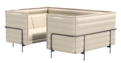 Alcove Cabin 2-Sitzer Lowback Sofa Vitra