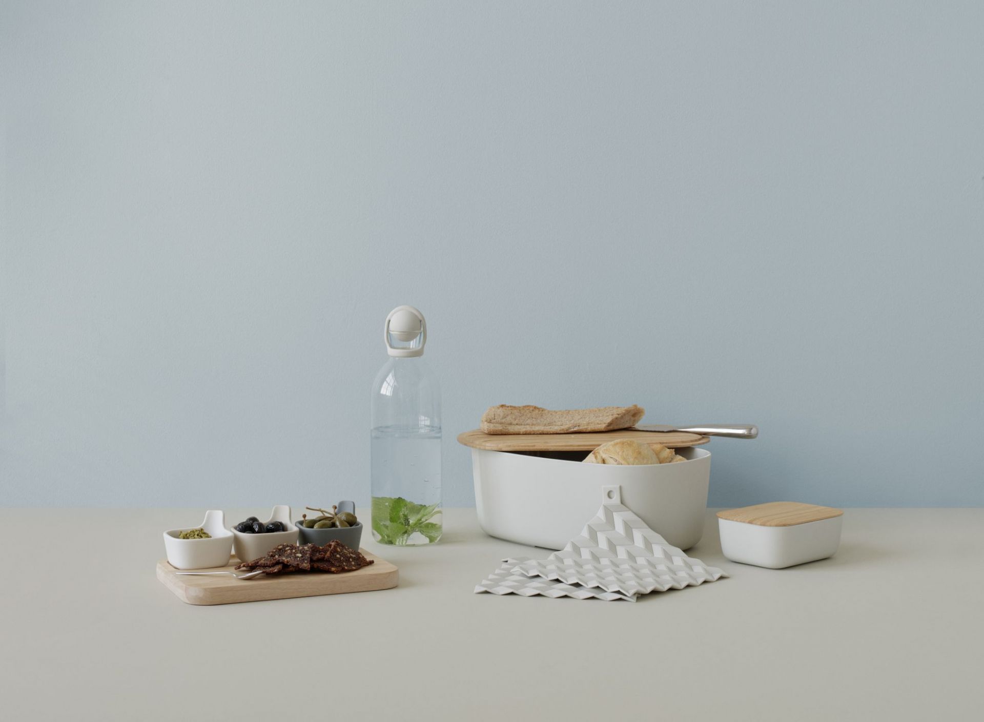 BOX-IT Butterdose RIG TIG by Stelton Hellgrau EINZELSTÜCK