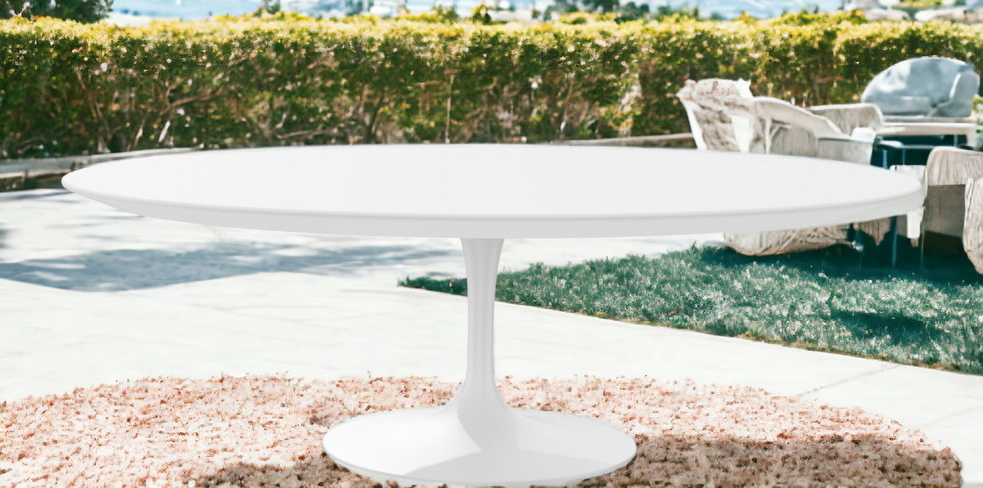Outdoor Saarinen rund Couchtisch Ø 107 cm Knoll International