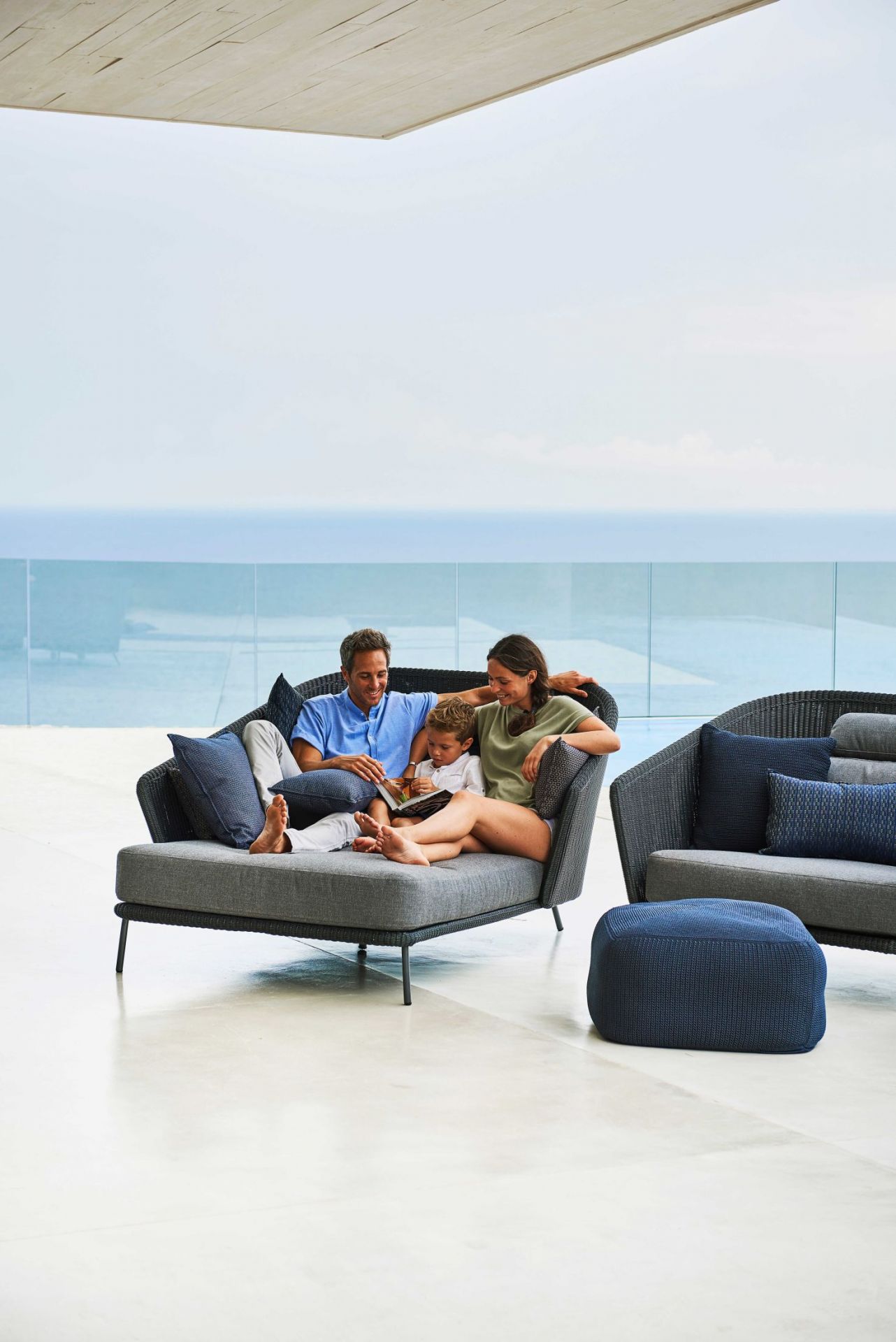 Mega Outdoor Daybed Lehne Rechts Cane-Line