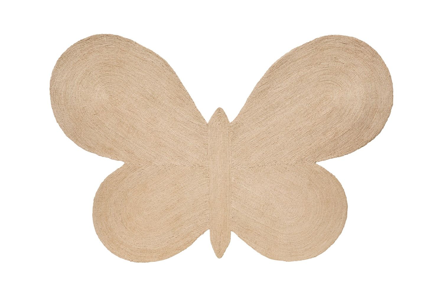 Lucia Eames Butterfly Jute Teppich 179x120 cm Nanimarquina 