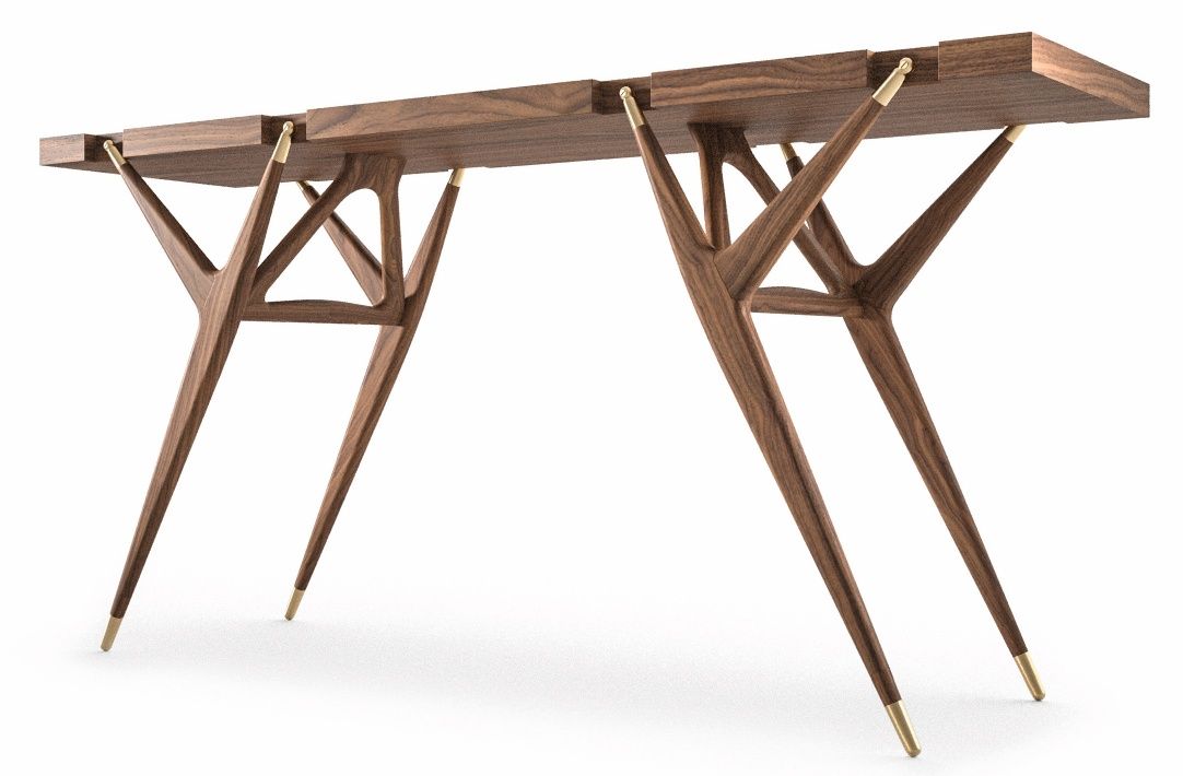 819 PA´1947 Konsolentisch Amerikanischer Nussbaum Cassina