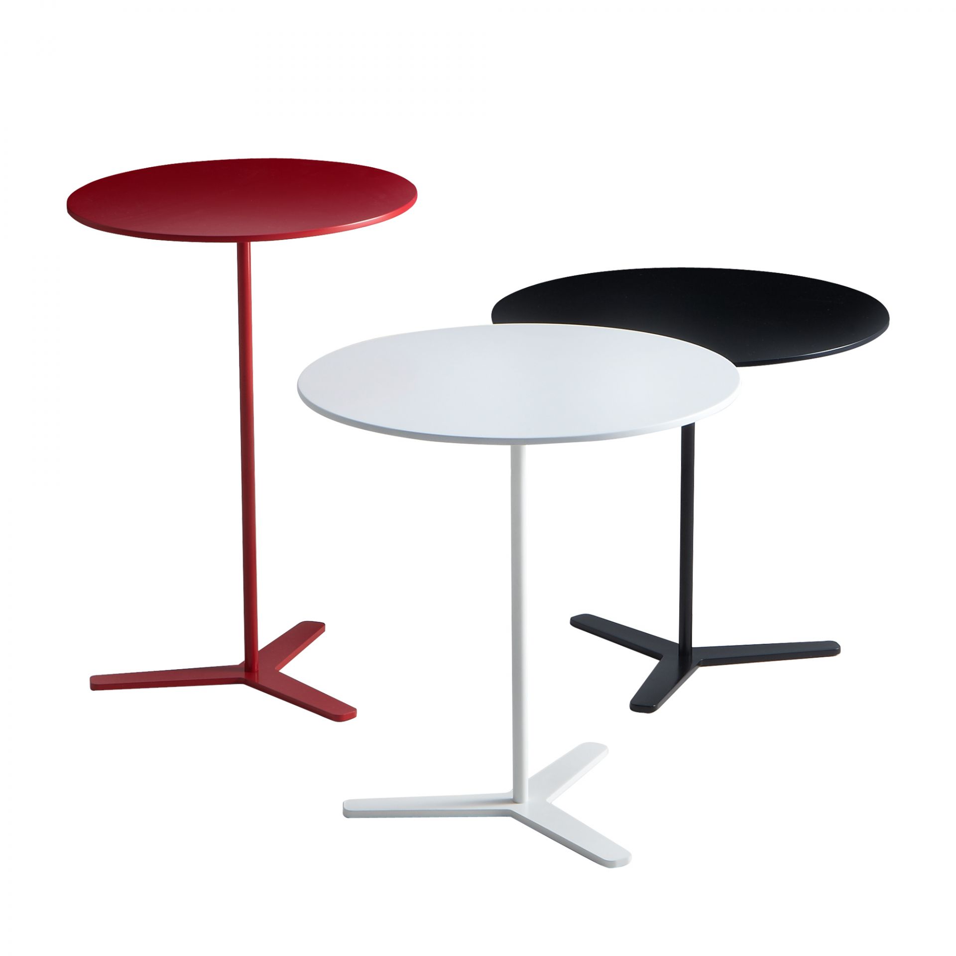 Tre Beistelltisch Mox Ø39 x H47 cm Rot