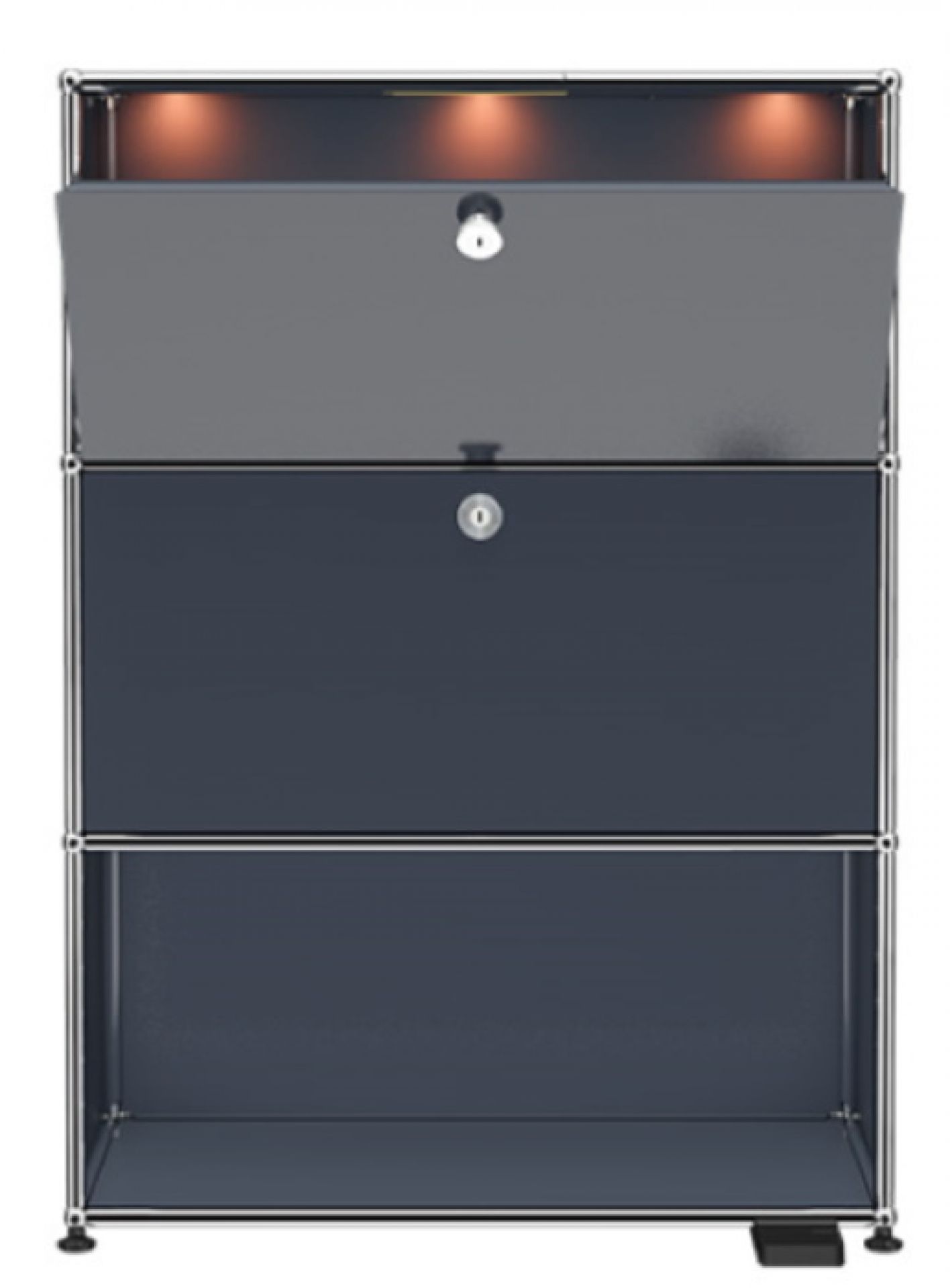 USM Haller E Highboard Anthrazitgrau