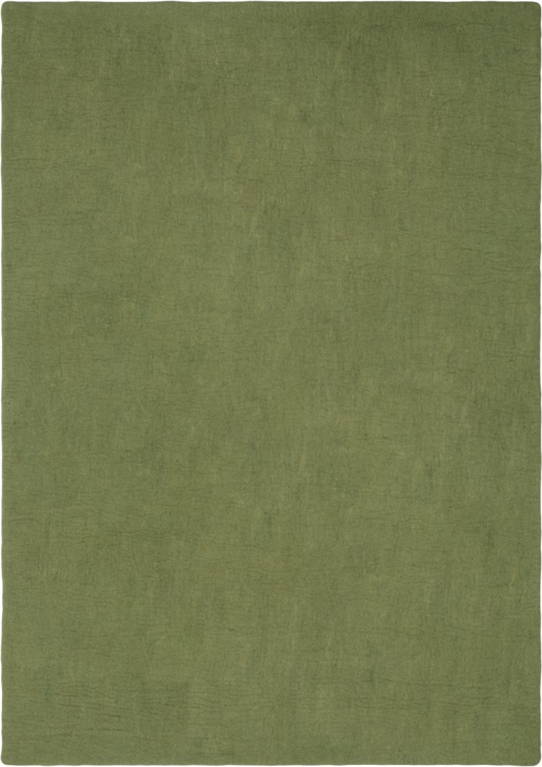 Mono Rechteckig Filzteppich 180 x 260 cm myfelt Kaspar (grün)