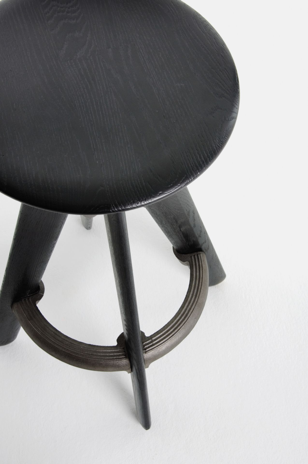 Slab Barhocker schwarz Tom Dixon