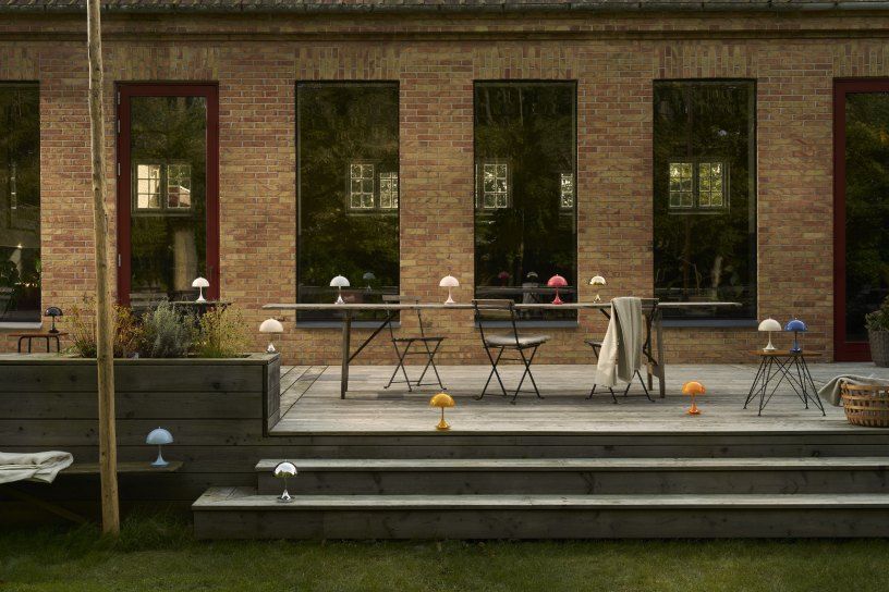Panthella 160 Portable V3 Akku LED-Tischleuchte Indoor/Outdoor Louis Poulsen 
